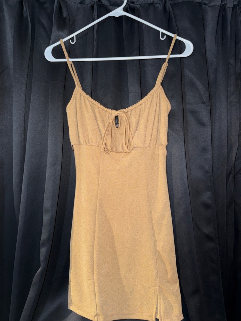 Streetwear Society Tan Mini Dress